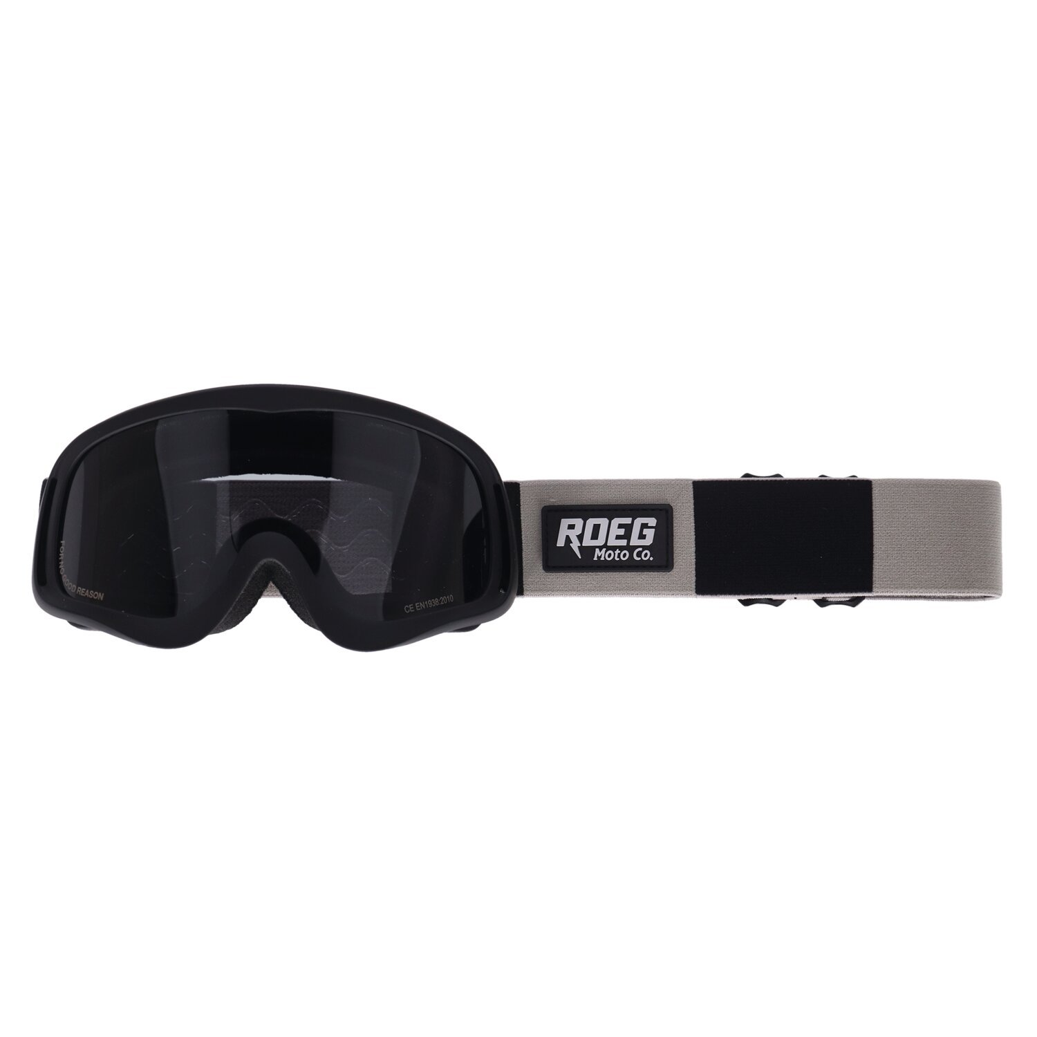 Roeg Peruna Stripe goggle black/light gray