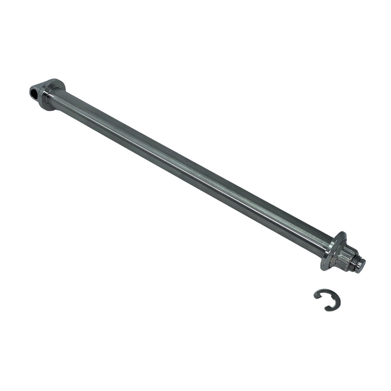 Bare Knuckle Performance, stainless axle kit. Rear wheel