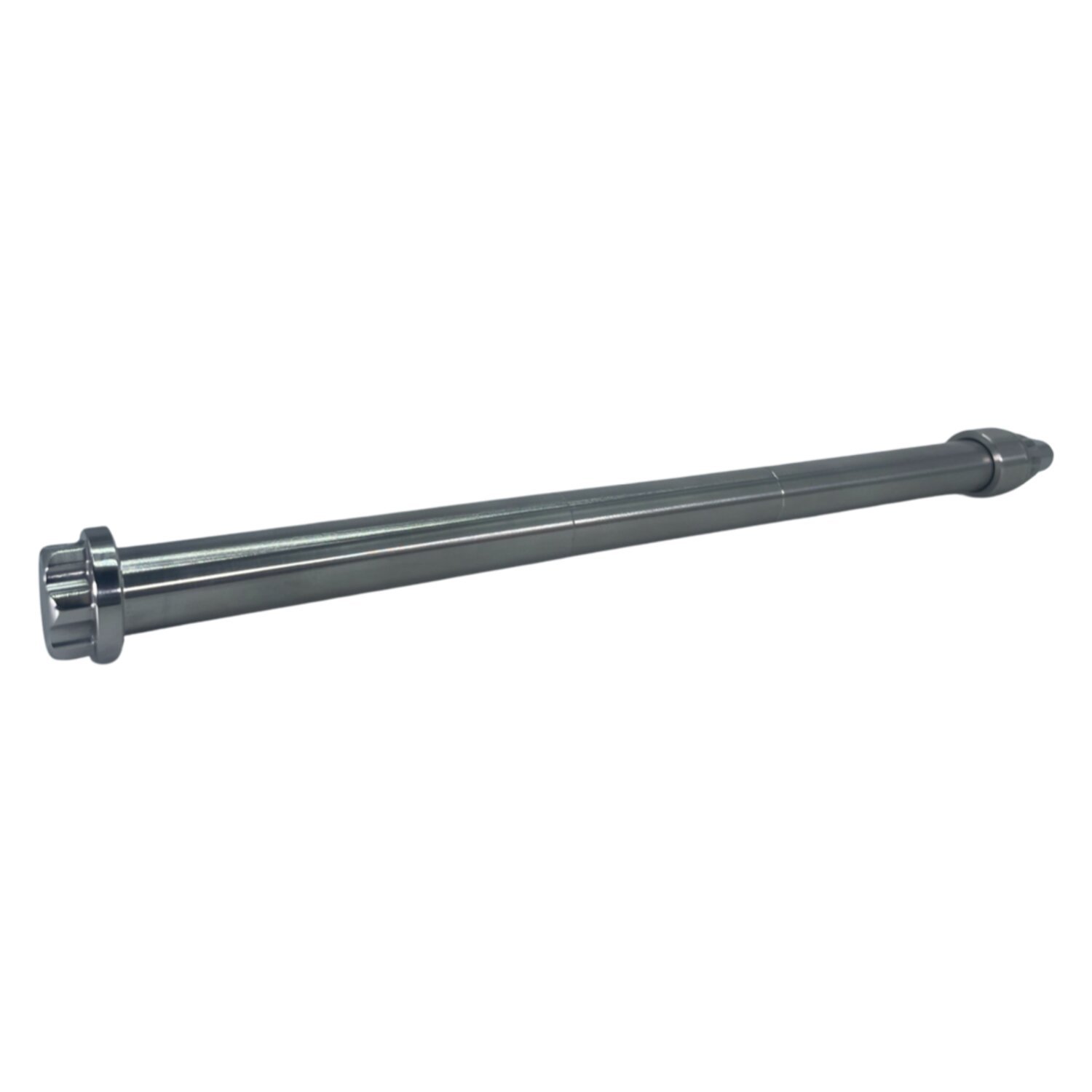 Bare Knuckle Performance, swingarm pivot shaft. Stainless