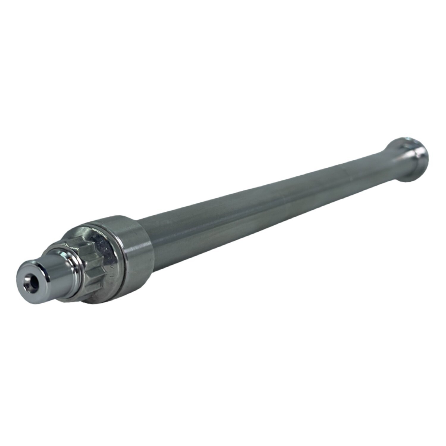 Bare Knuckle Performance, swingarm pivot shaft. Stainless