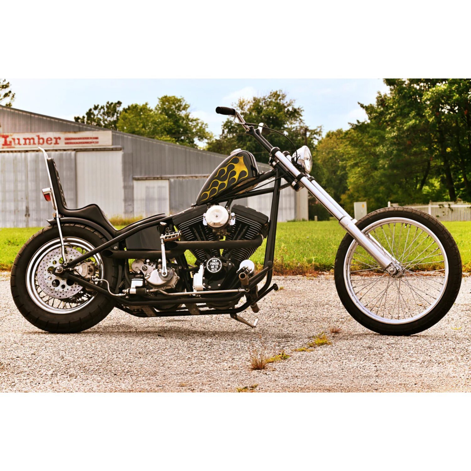 Bare Knuckle Performance, Narrow Glide triple tree kit, 39mm