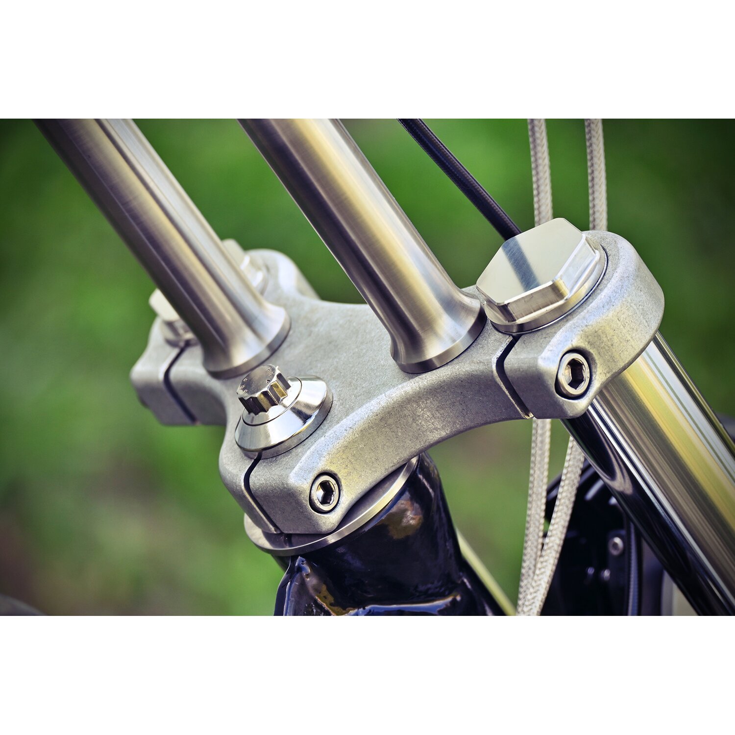 Bare Knuckle Performance, fork tube caps. 41mm fork tubes