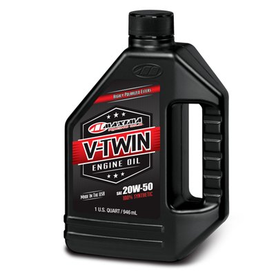 1 quart (946cc). 3-1 motor/primary/transmission lubricant.
Full-synthetic, ester-fortified 4-stroke motor oil / primary oil / transmission oil specifically formulated for V-Twin engines. It is a oxidatively-stable formulation that combines surface-active esters with a shear-stable polymer system to provide a very strong film thickness. Viscosity stability is excellent across all operating temperatures. This high performance oil comes with an advanced, proprietary additive system with industry leading extreme pressure and anti-wear protection. Perfect for when you demand a highly protective oil that will keep your bike run cleaner and stronger for longer.
- Formulated specifically for standard to very high performance V-Twin engines
- Approved for H-D as a 3-1 lubricant for engine, transmission and primary housing
- Superior protection and oxidative stability at any temperature
- Excellent clutch feel and clutch protection
- Shear stable, ester-fortified formula maintains oil viscosity and film thickness
- Surface-active chemistry aggressively attaches to engine surfaces and keeps them clean
- Exceeds API SN PLUS and JASO MA2 specifications