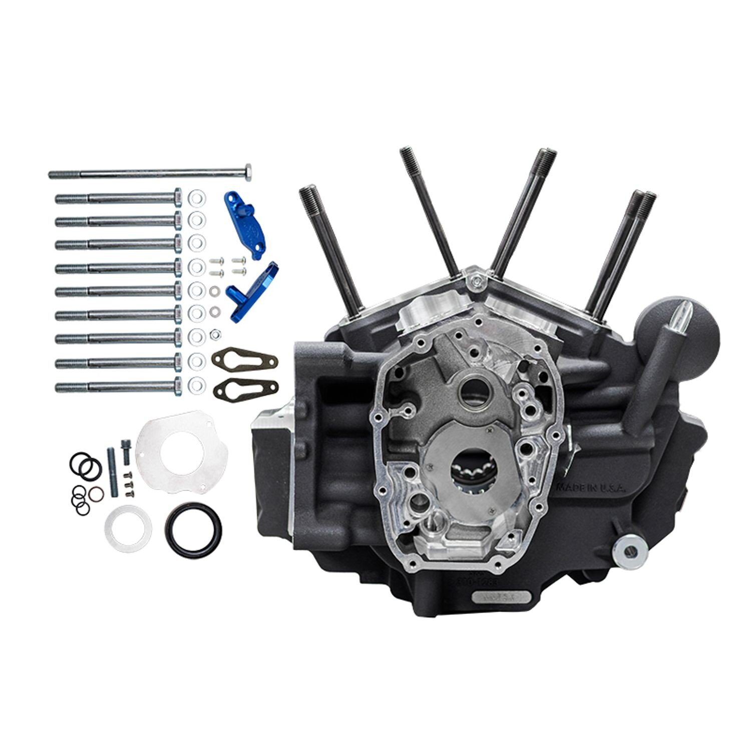 S&S, M8 Softail MK-Series crankcase assembly