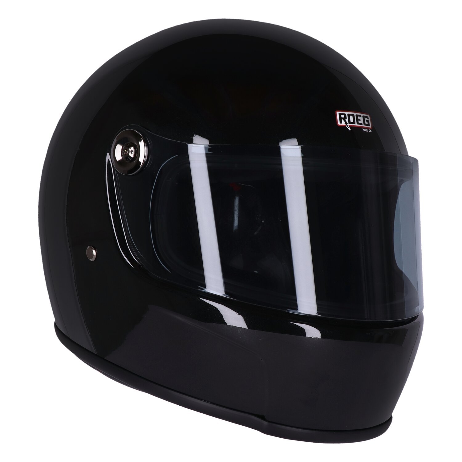 L — Roeg RX1 helmet Dark Skies, Black, Gloss, L