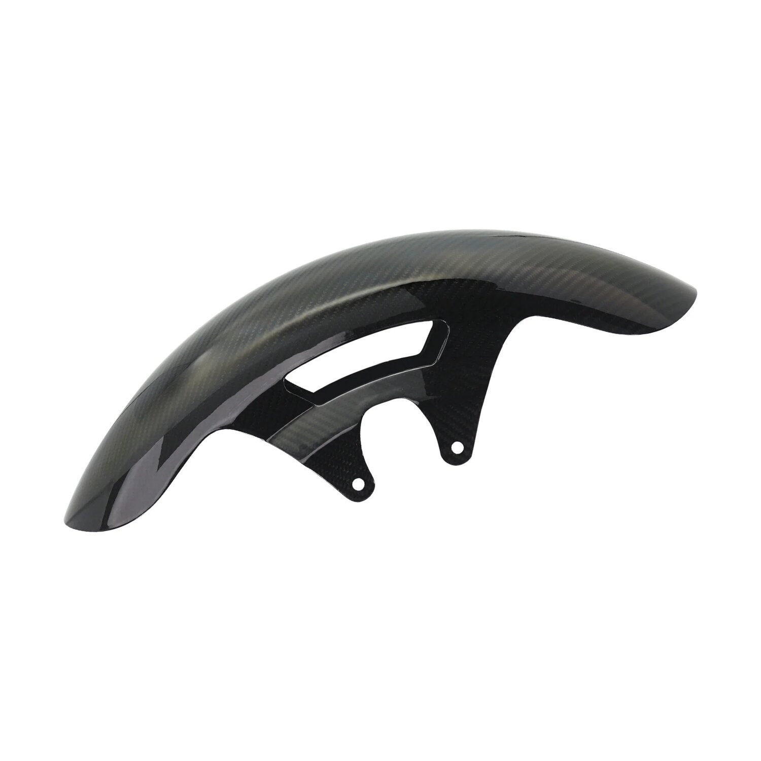 Arlen Ness, 19" Cafe front fender. Carbon fiber