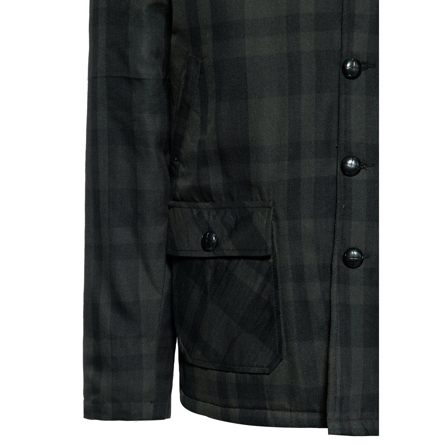 King Kerosin Karo Jacket black/olive, 2XL