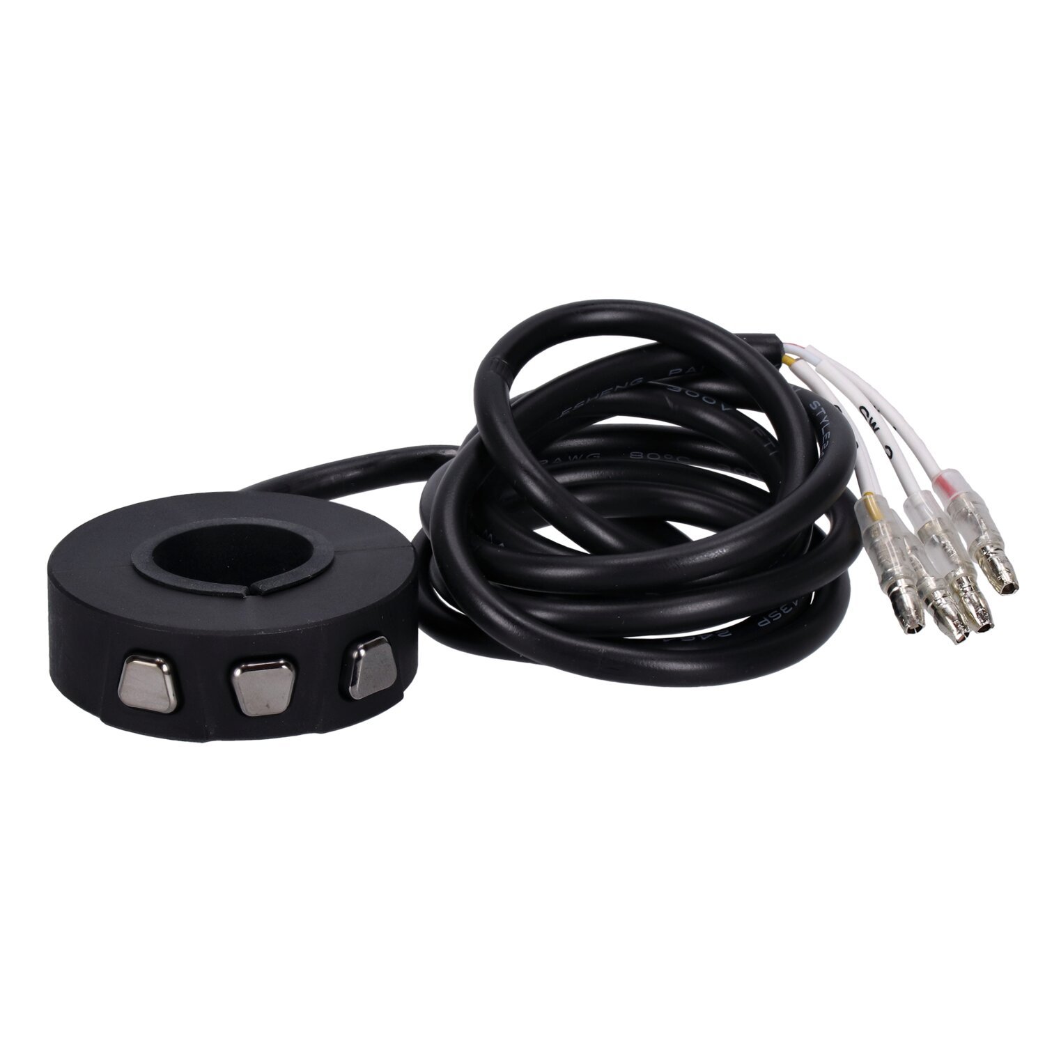 Daytona, 3-Button switch for handlebars, Black