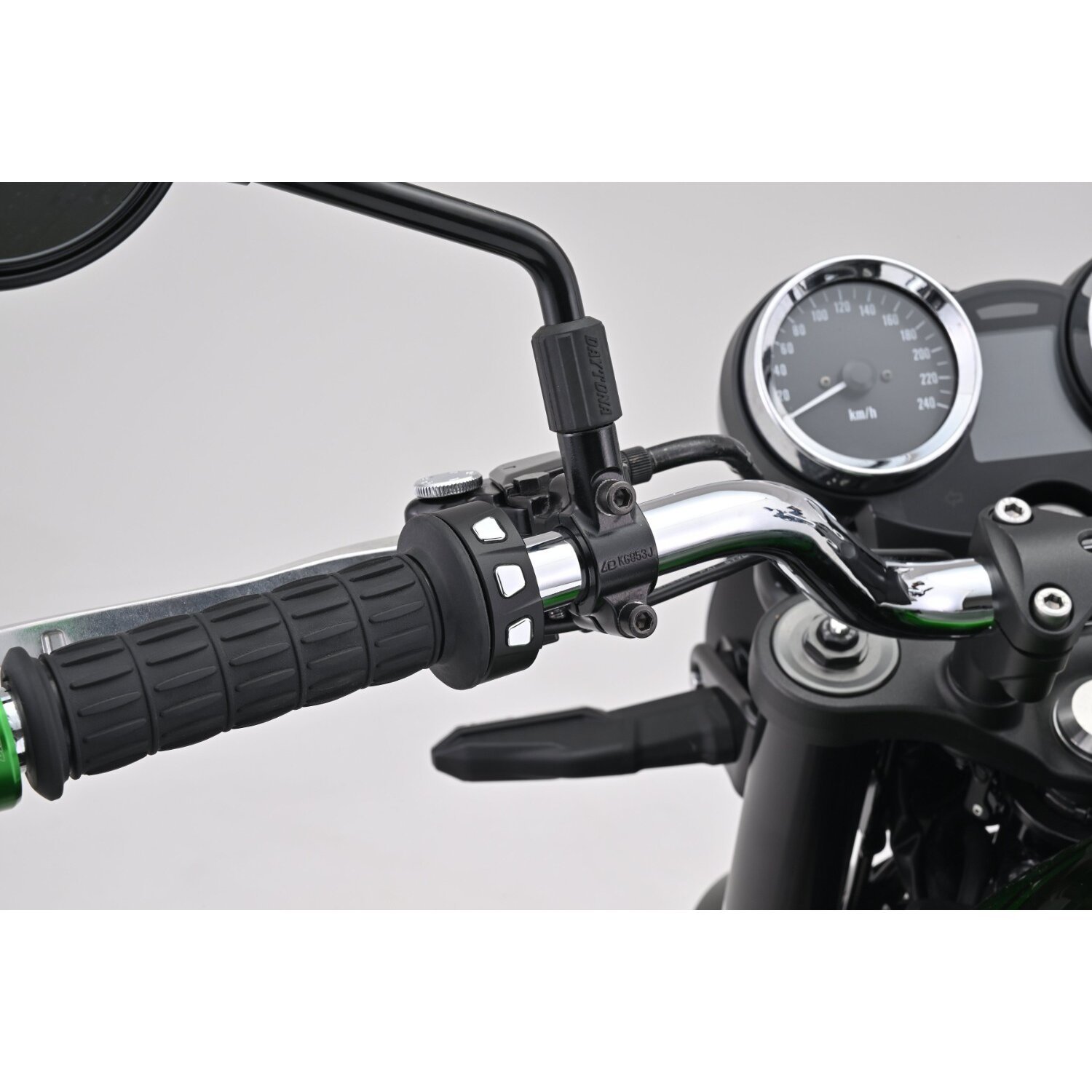 Daytona, 3-Button switch for handlebars, Black