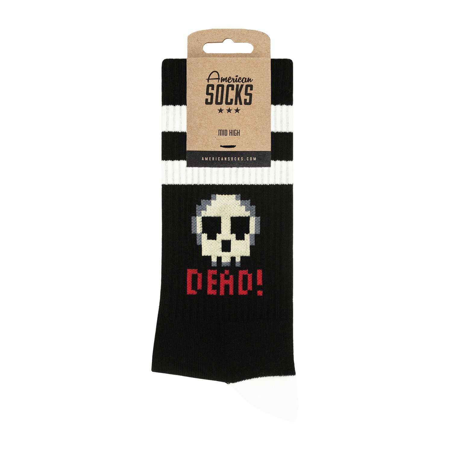 American Socks Dead Mid High socks, Black, One size fits most