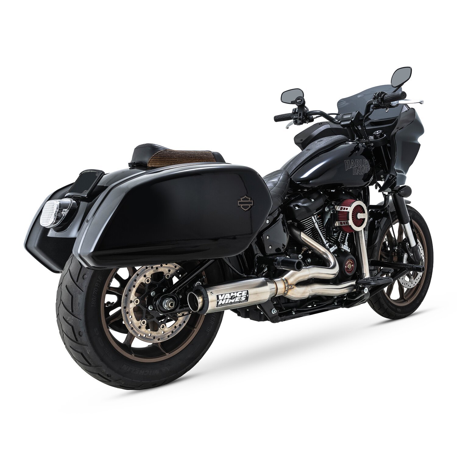 Vance & Hines, Supersport 2-1 exhaust system, Brushed