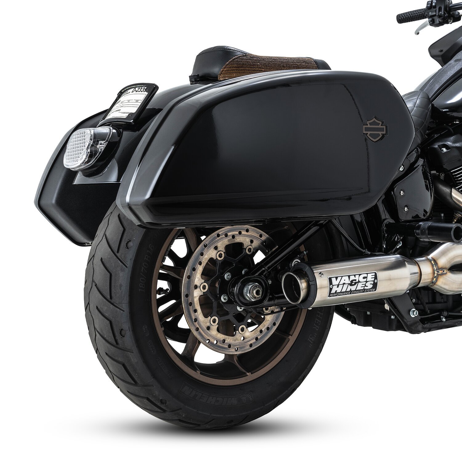 Vance & Hines, Supersport 2-1 exhaust system, Brushed