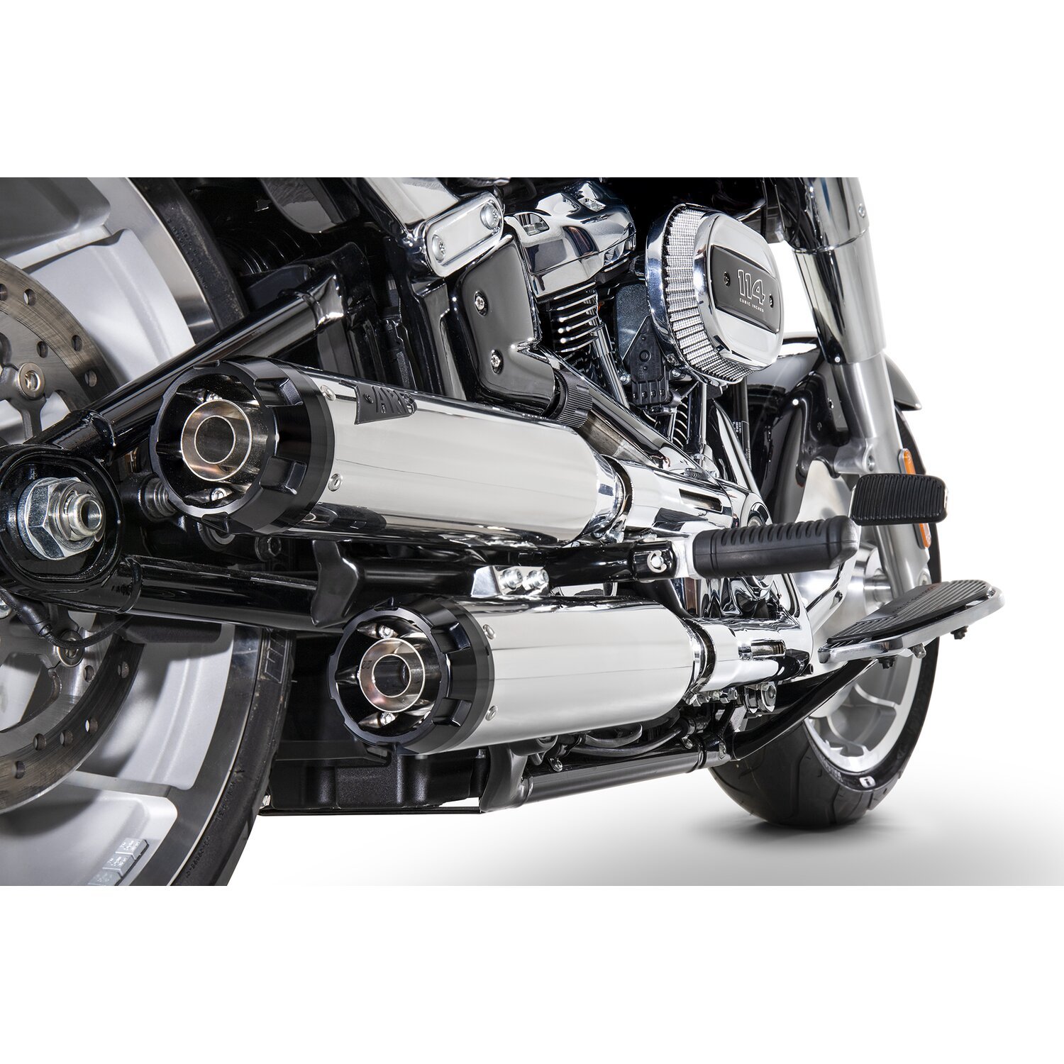 Zard, 'Overlapped' 2-2 slip-on mufflers