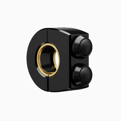 Black housing, with black switches, for both 1" (25.4mm) and 22mm diameter handlebars. With 2 momentary micro push button switches. Great looks for virtually any custom application.
Note: Designed for use with relays.