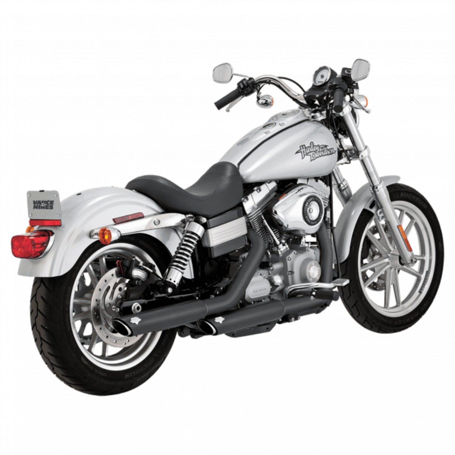Vance & Hines, 3" Twin slash slip-on PCX mufflers