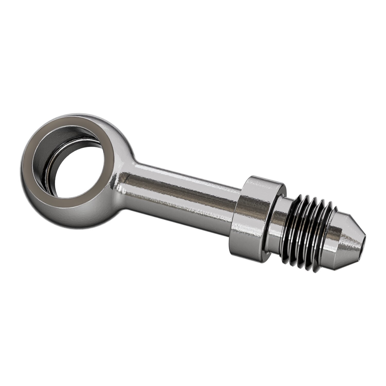 Goodridge Banjo fitting 3/8" straight 10mm. SS