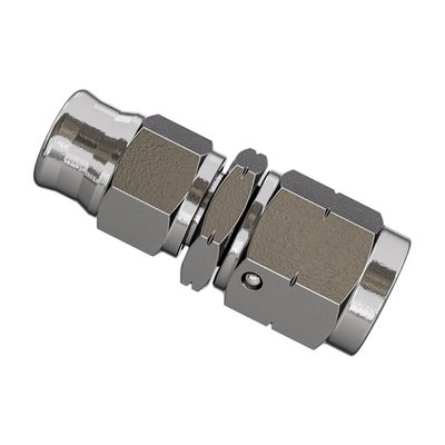 High polished stainless steel fitting for use with the Make your own brake line