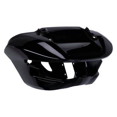 Vivid black. ABS plastic construction. Direct replacement inner and outer FLTR 23-up style Sharknose fairing. Weight 8.5 kg. Complete as shown. Does not include installation instructions.
OEM replacement reference 57001941, 57001942.