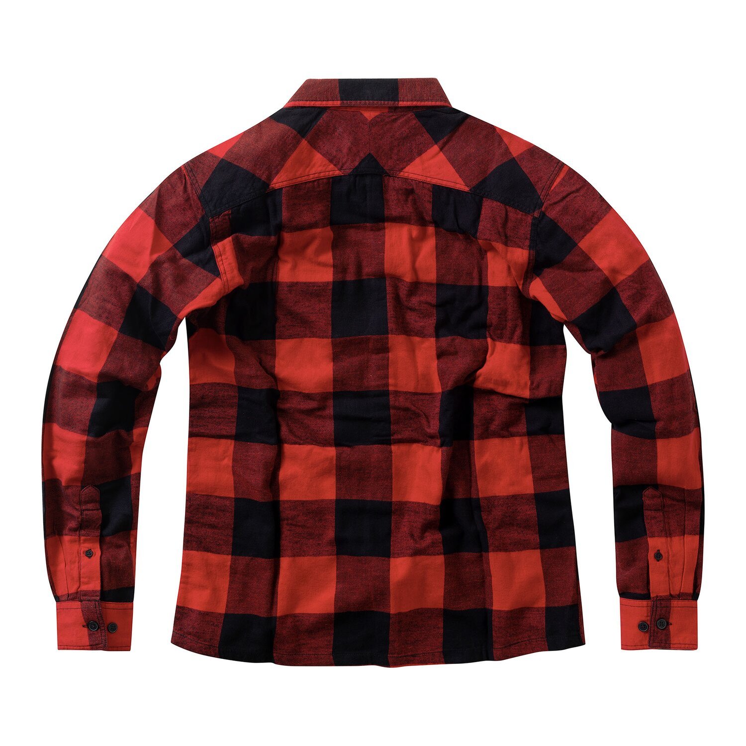 WCC Rigid Flannel shirt, Red, black, 3XL