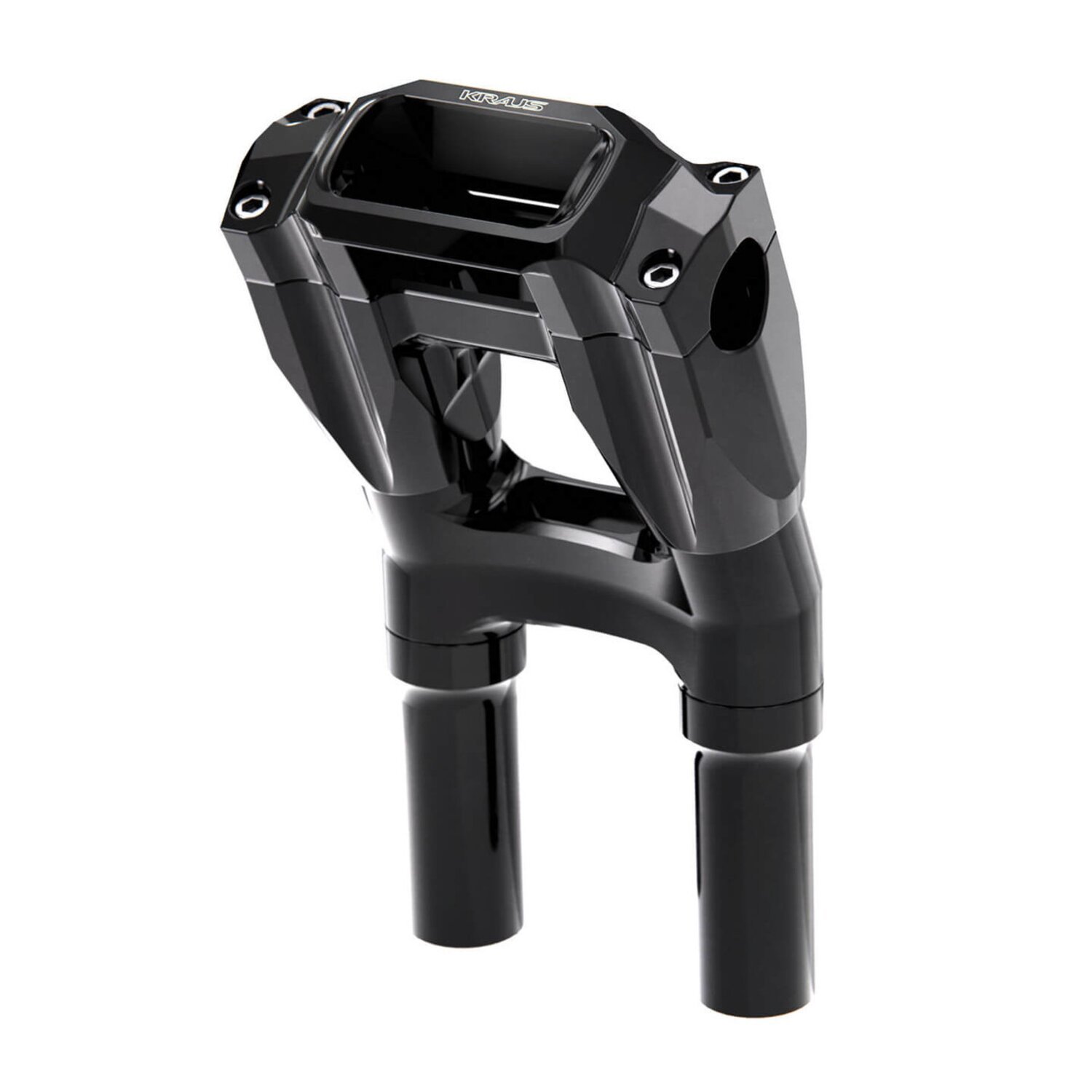 Kraus, Core Kickback Riser set. 8" (200mm) rise, Black, Anodized