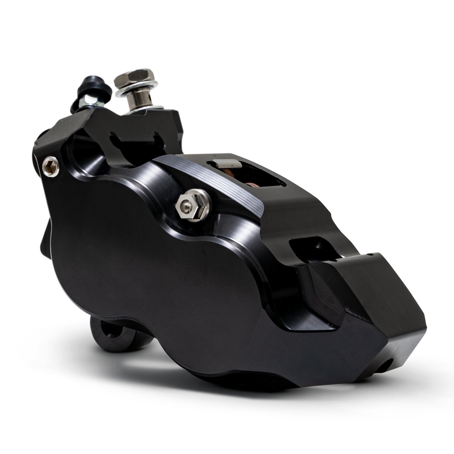 PM, Race Series 4-P Monobloc caliper. Right front, Black