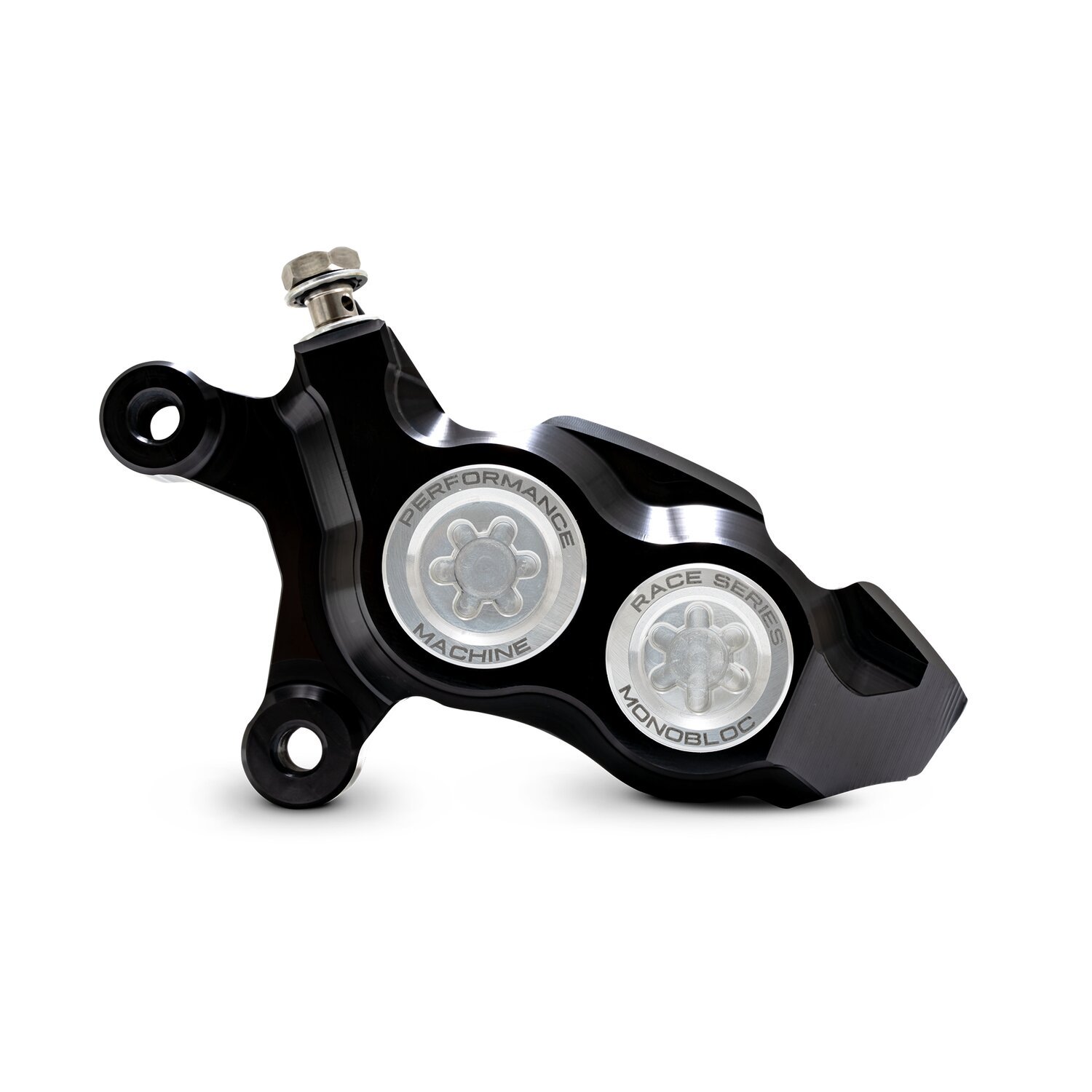 PM, Race Series 4-P Monobloc caliper. Left front, clear