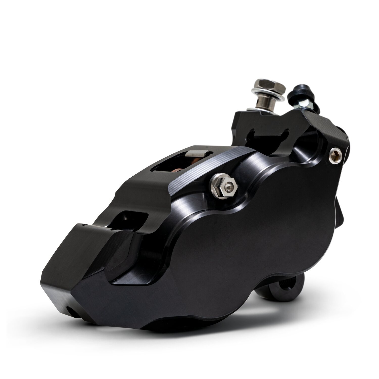 PM, Race Series 4-P Monobloc caliper. Left front, clear