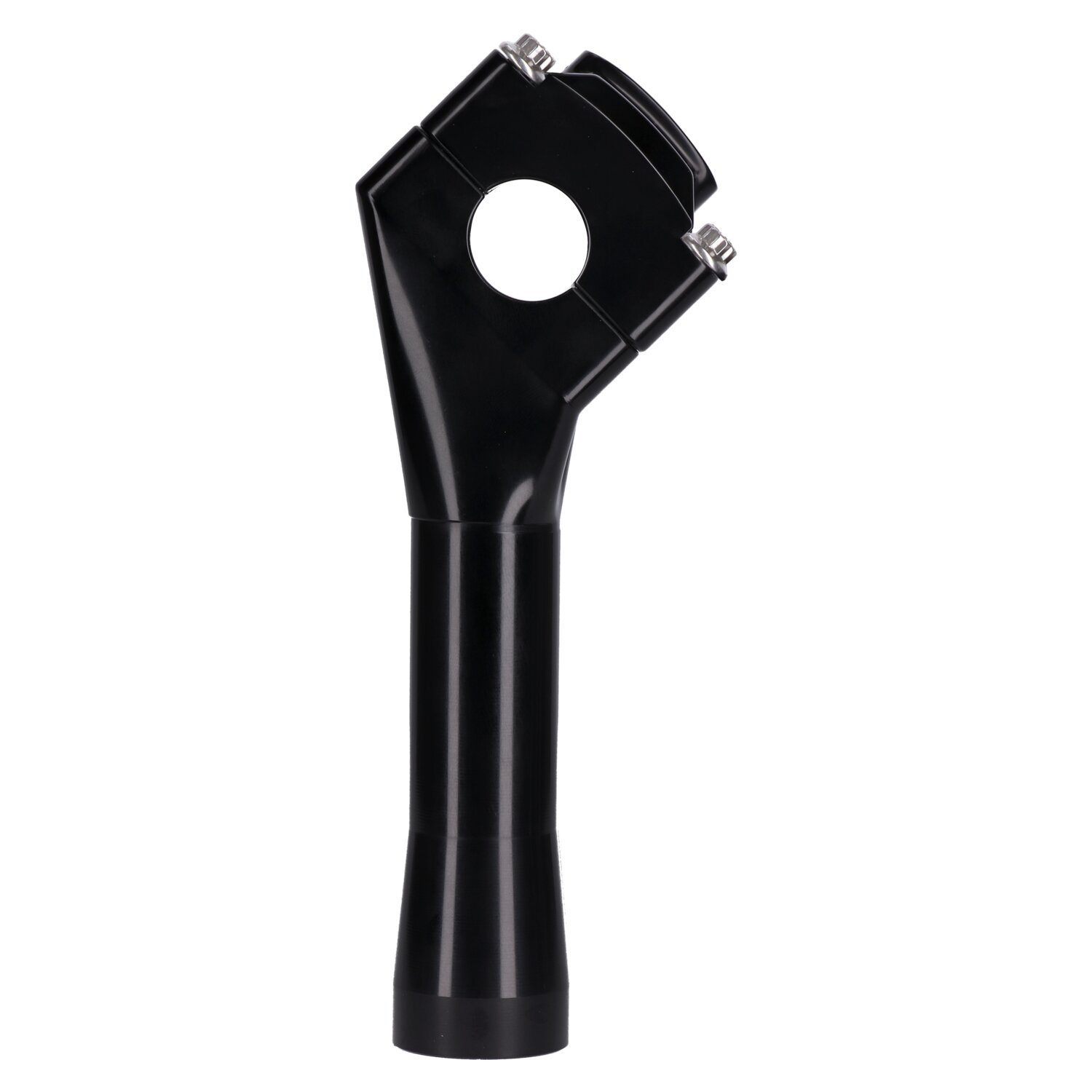 Indian Larry, M8 Softail BK Brawler risers 6, Black, Anodized