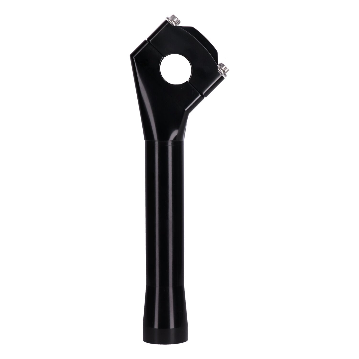 Indian Larry, BK Brawler 8" Risers - Universal Top Clamp, Black, Anodized
