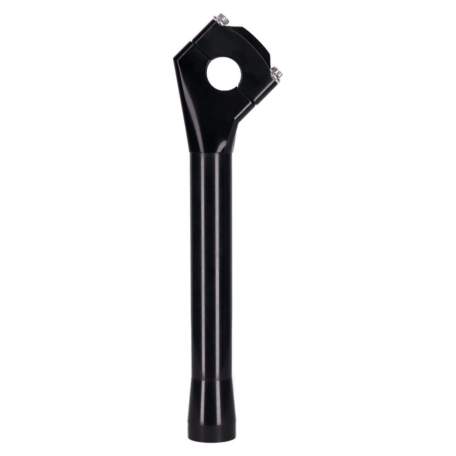 Indian Larry, BK Brawler 10" Risers - Universal Top Clamp, Black, Anodized
