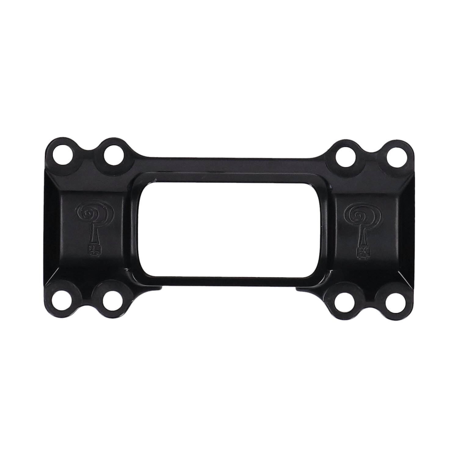 Indian Larry, M8 Softail BK Brawler risers 10, Black, Anodized