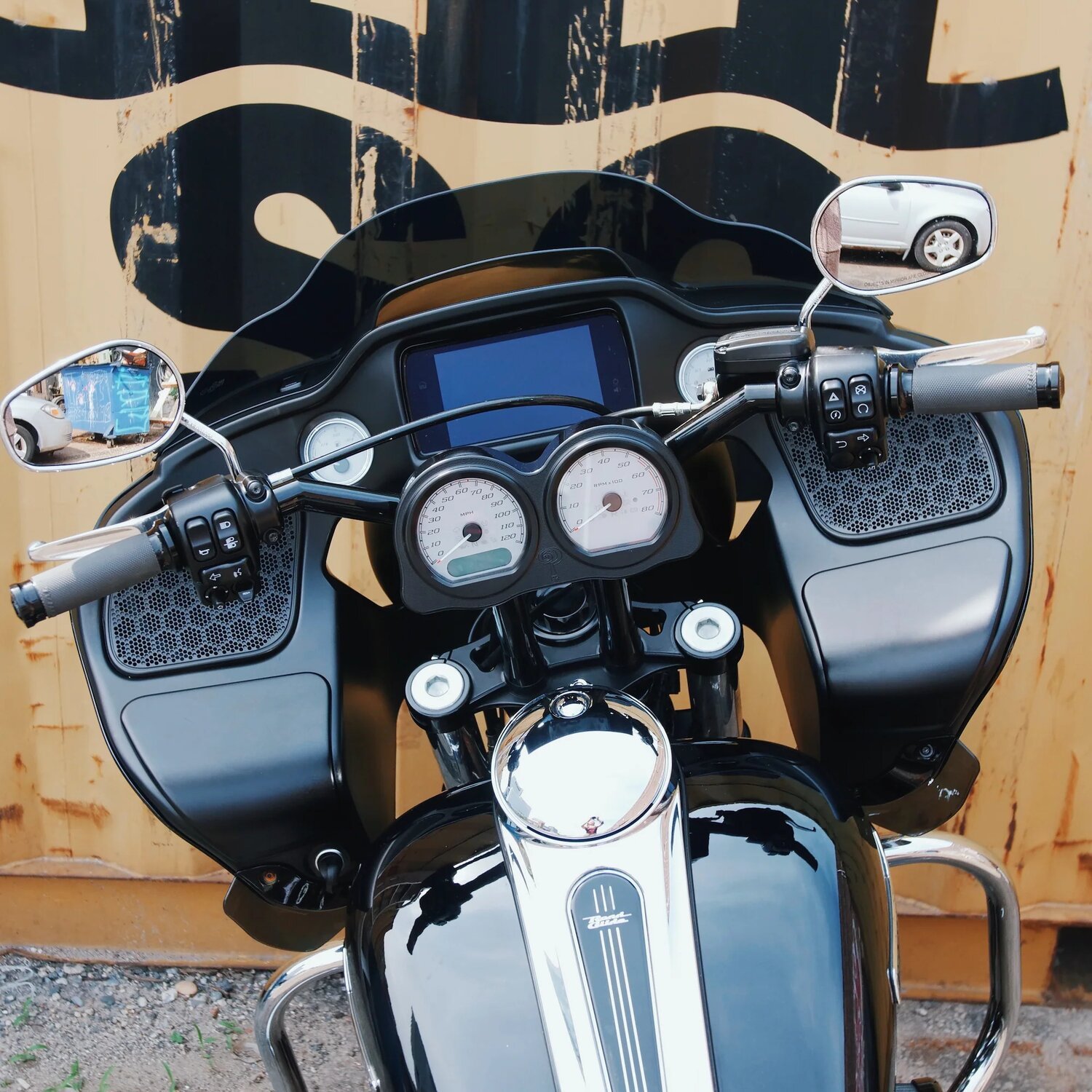 Indian Larry, BK Brawler 10" Road Glide Kit, Black