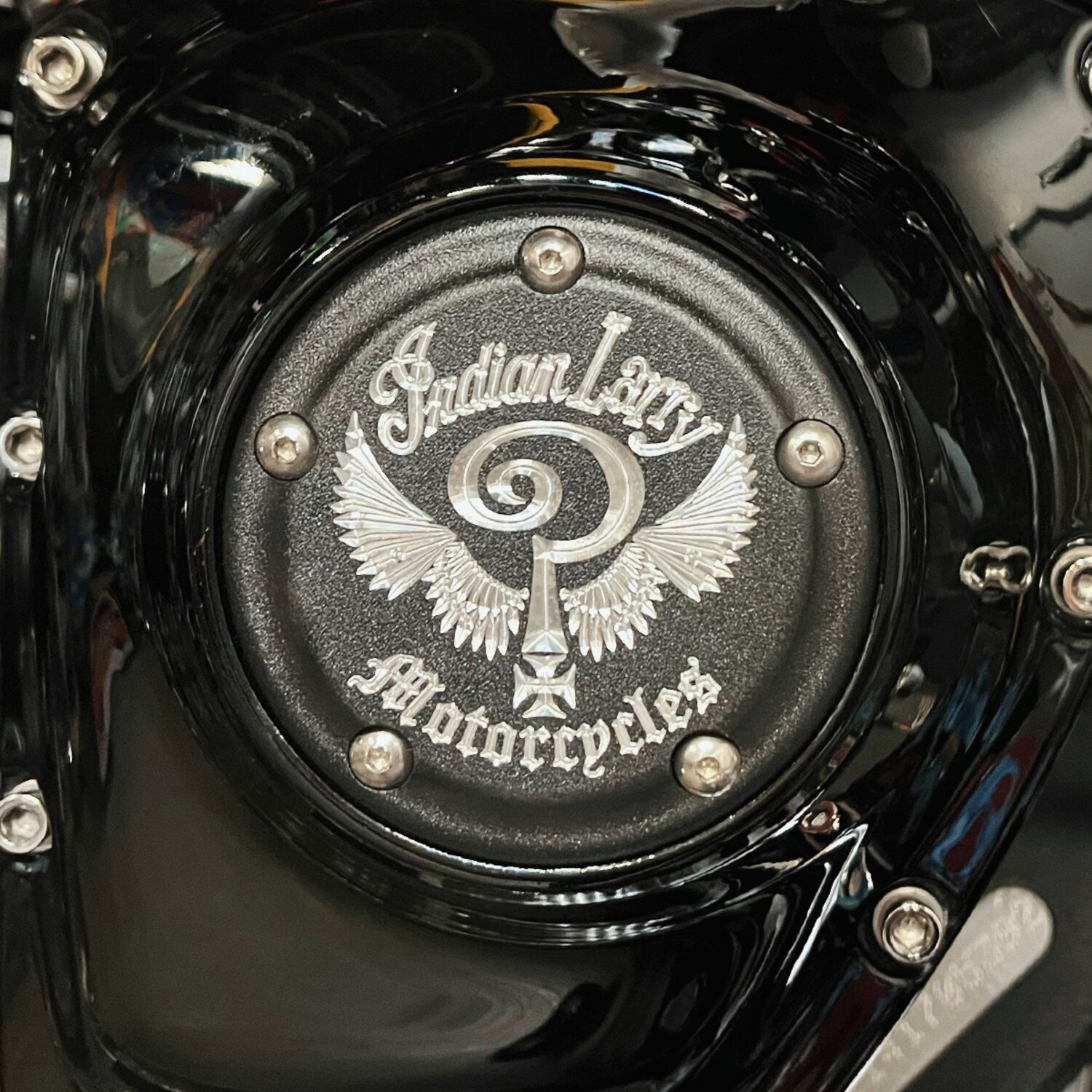 Indian Larry, 'Indian Larry' logo 5-hole point cover