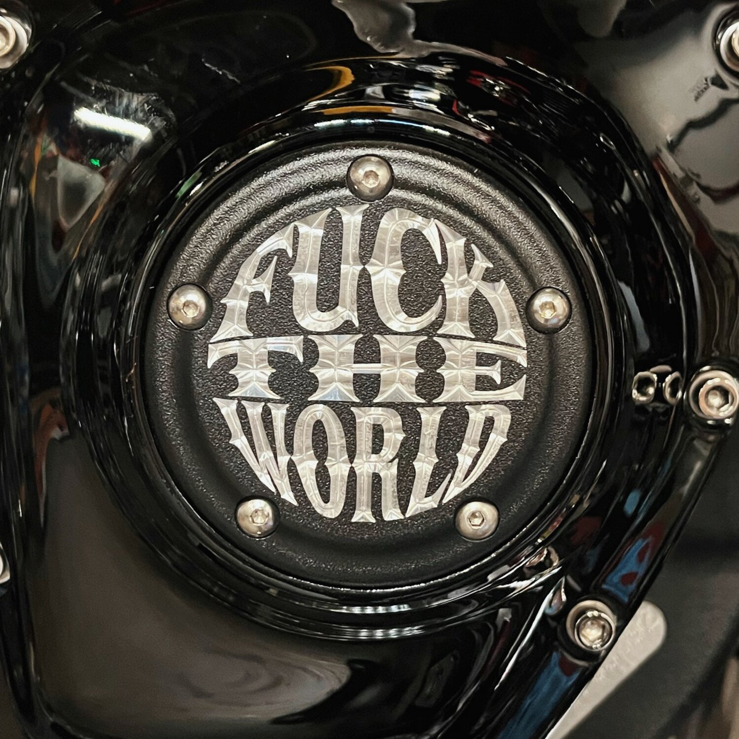 Indian Larry, 'FTW' logo 5-hole point cover