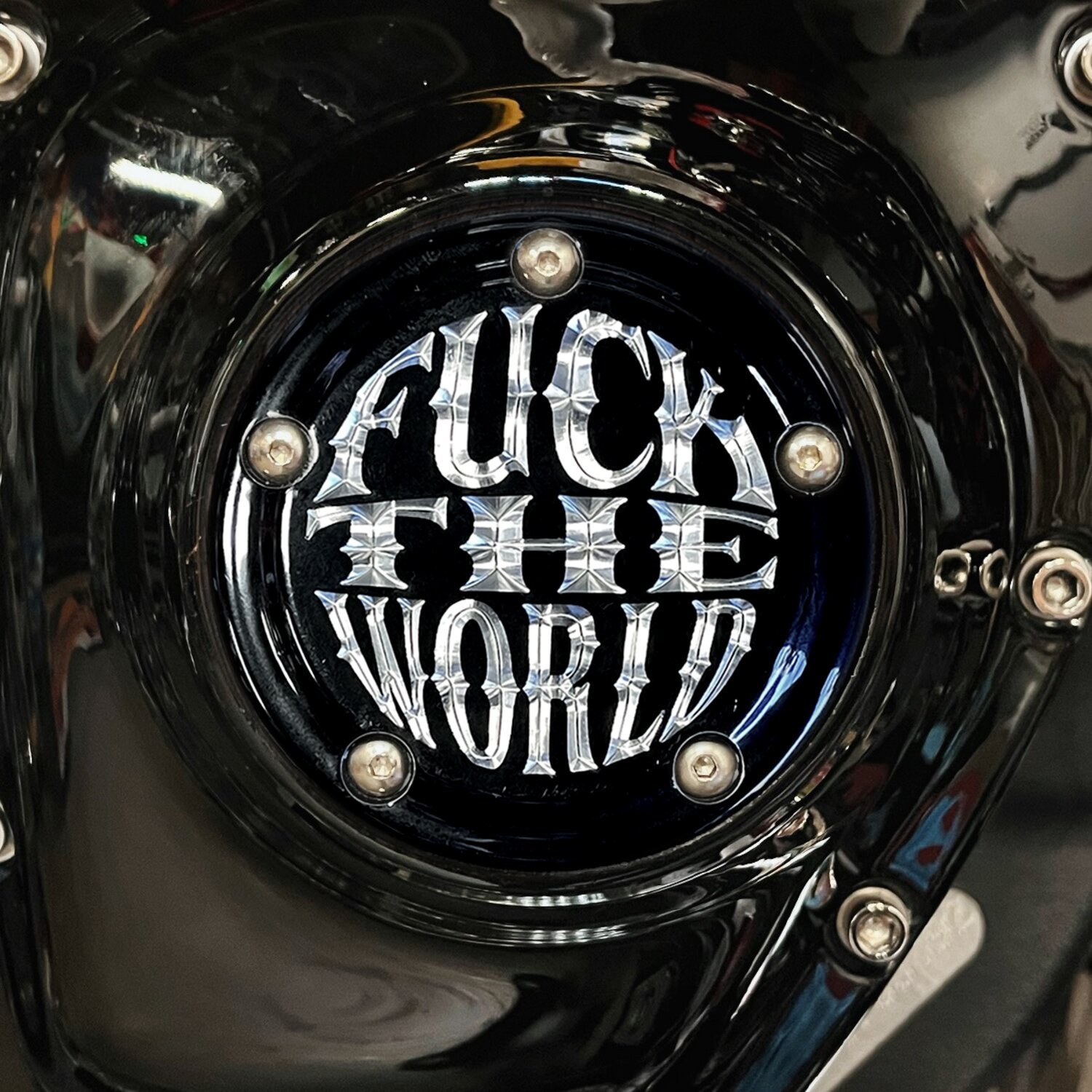 Indian Larry, 'FTW' logo 5-hole point cover