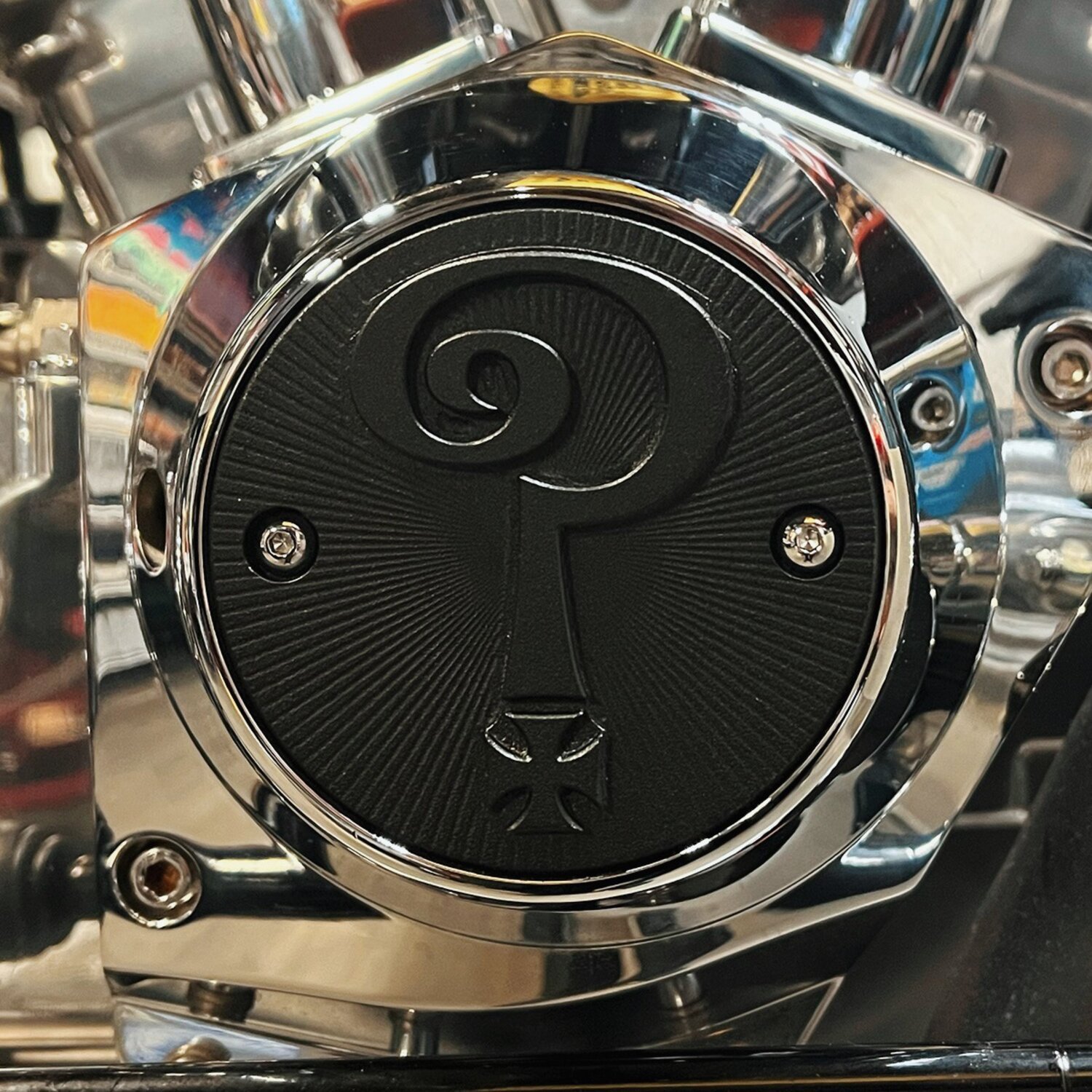 Indian Larry, 'Question Mark' 2-hole point cover