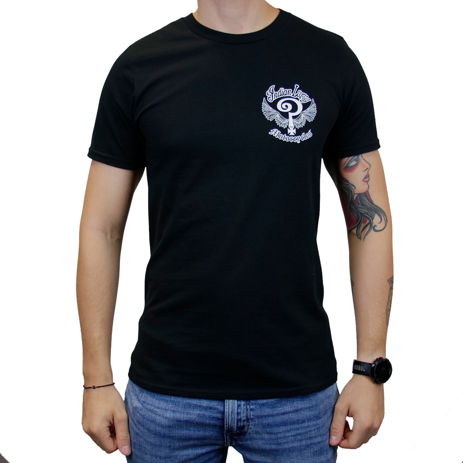Indian Larry John's t-shirt