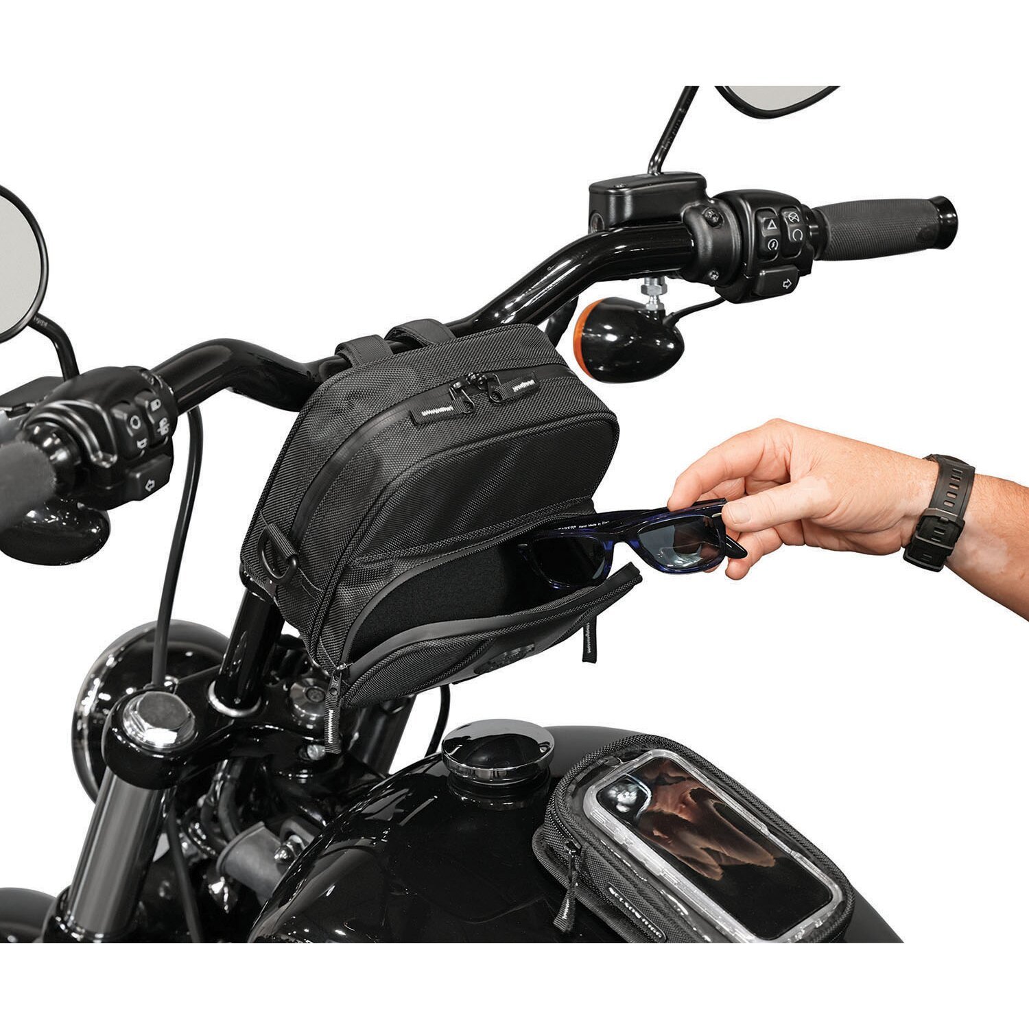 Nelson-Rigg, Route 1 Highway handlebar bag, Black