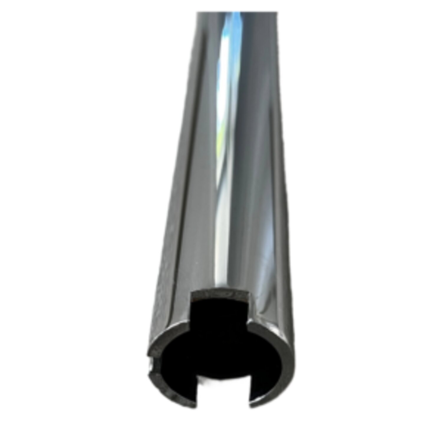 Fehling, 1" drag bar. 72cm, Silver, Chrome