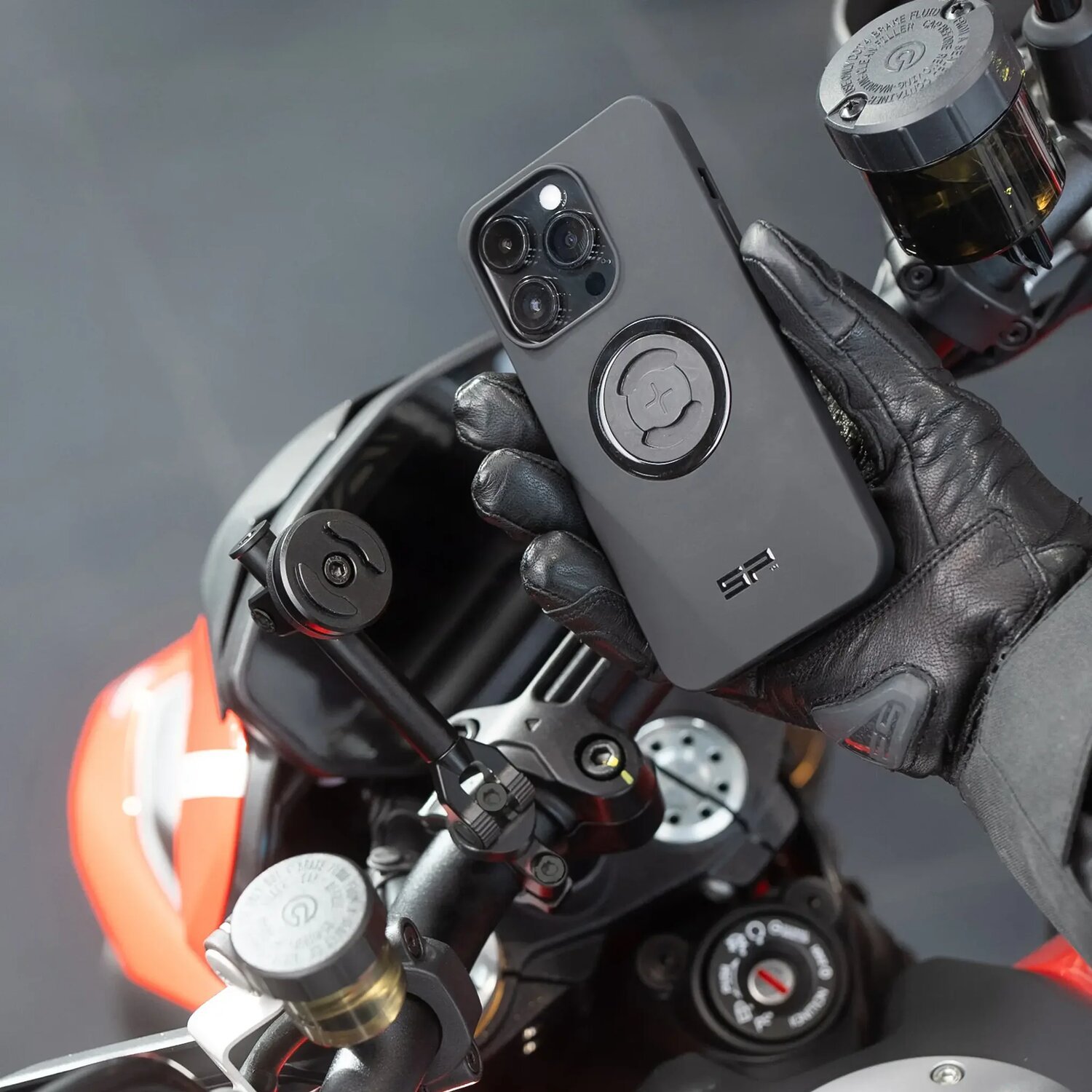 SP Connect, Moto Mount 3D. SPC, Black