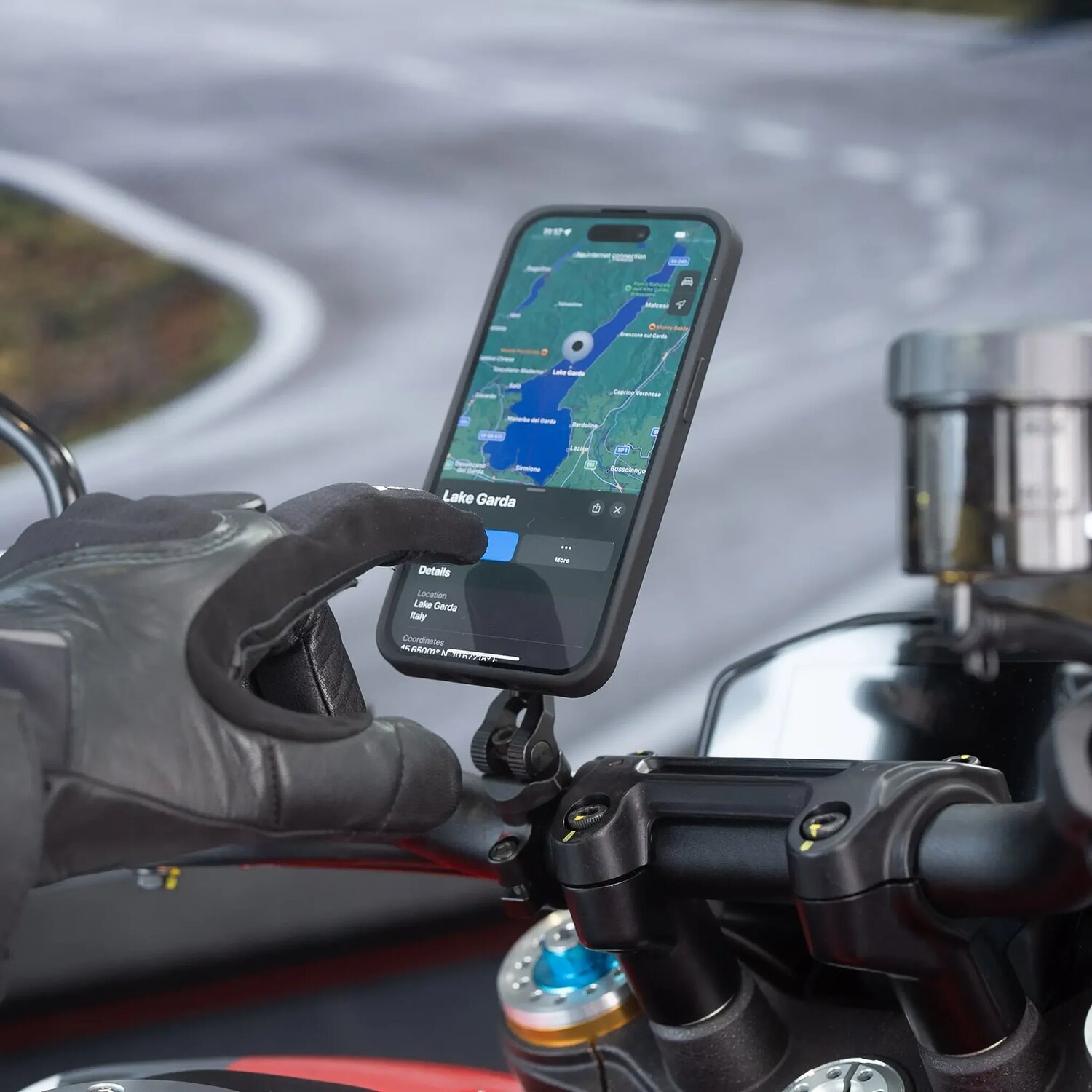 SP Connect, Moto Mount 3D. SPC, Black
