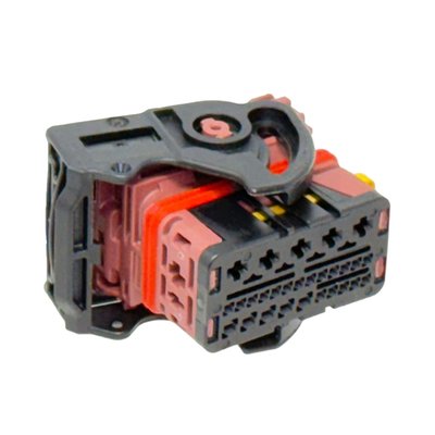 BCM (Body Control Module) 'B' 28-way connector kit with terminals in (4) gauge sizes and wire seals.
OEM replacement reference 69201932