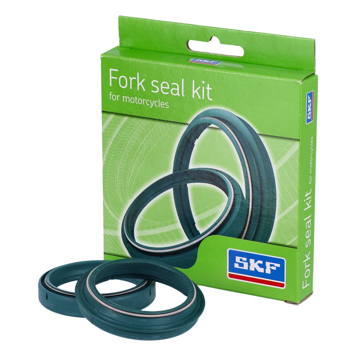 SKF, fork seal kit 39mm. Green. (one fork tube