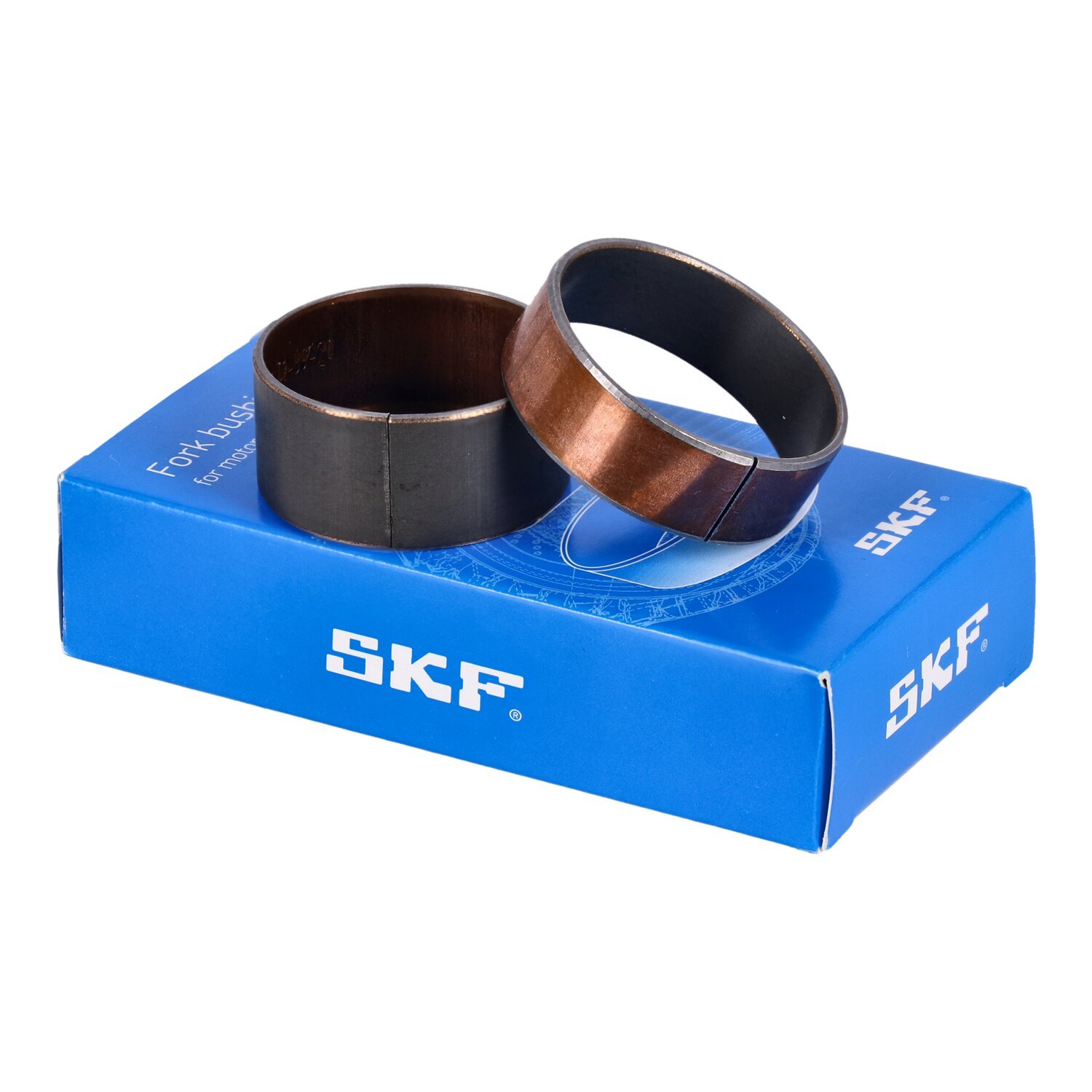 SKF, fork slide bushing kit 49 mm. (one fork tibe