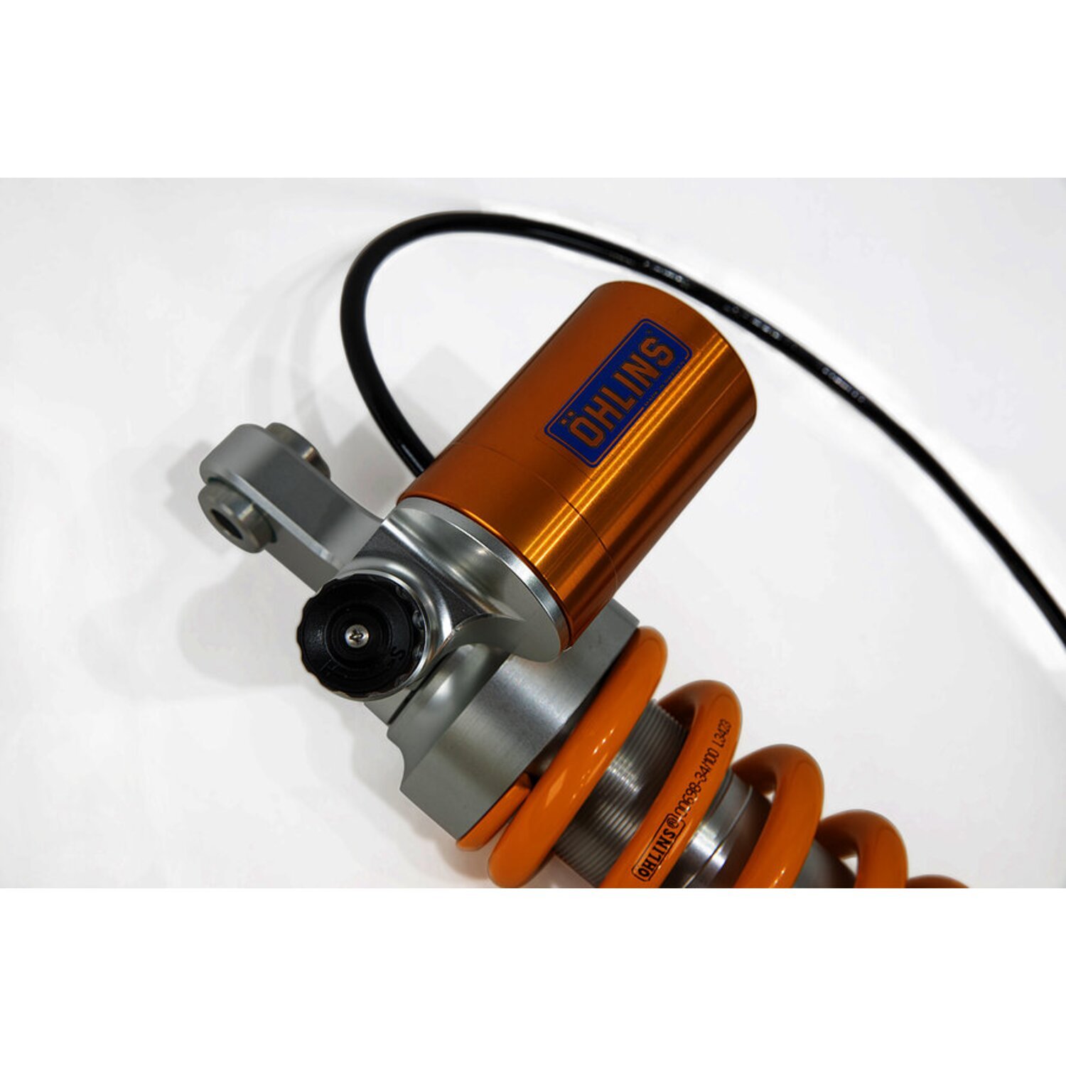 Öhlins, STX46 Adventure rear shock absorber HD 250. 398.5mm, Gold