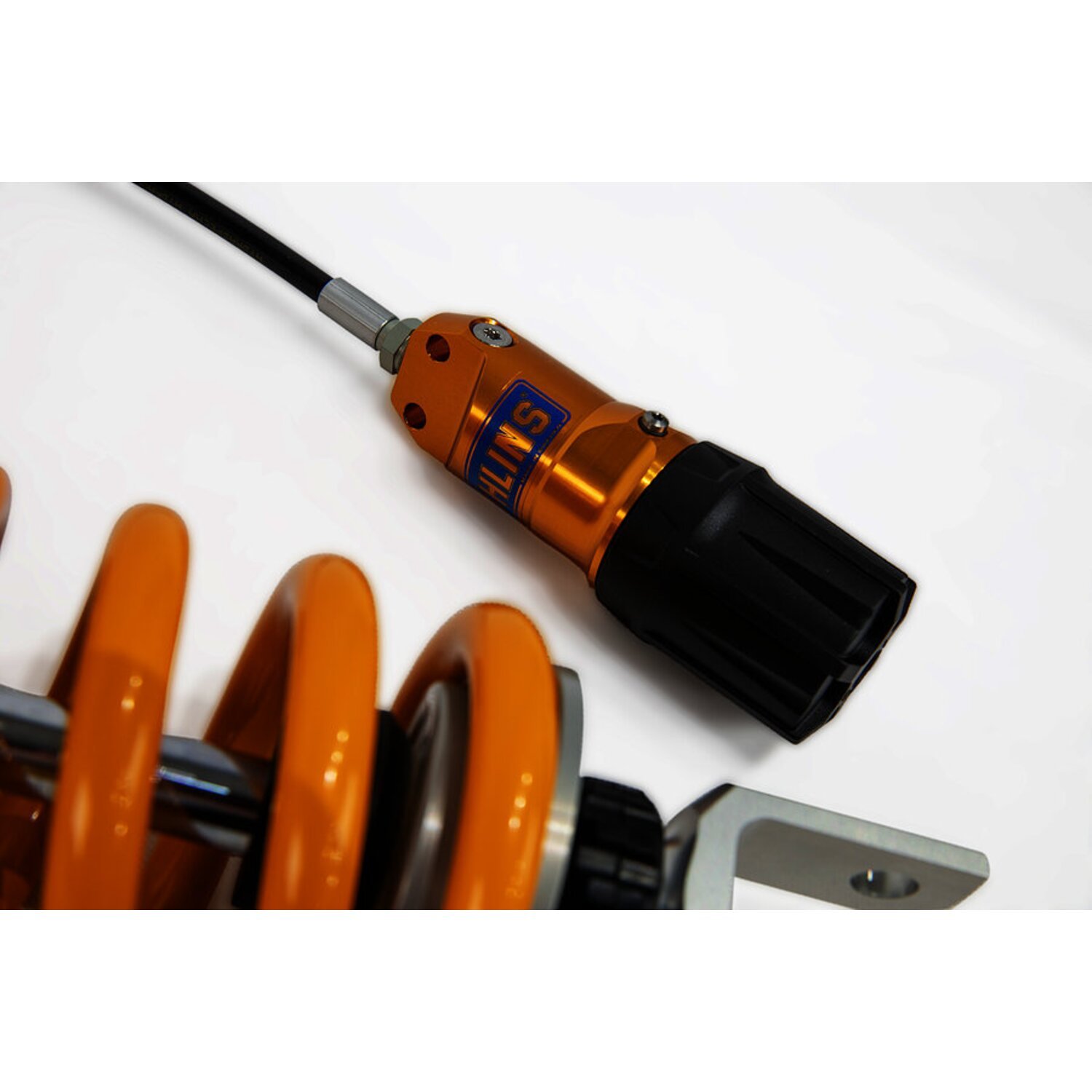Öhlins, STX46 Adventure rear shock absorber HD 250. 398.5mm, Gold