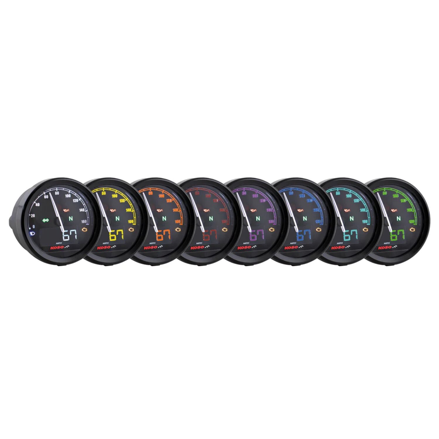 KOSO, D60 TNT-05 HD speedometer