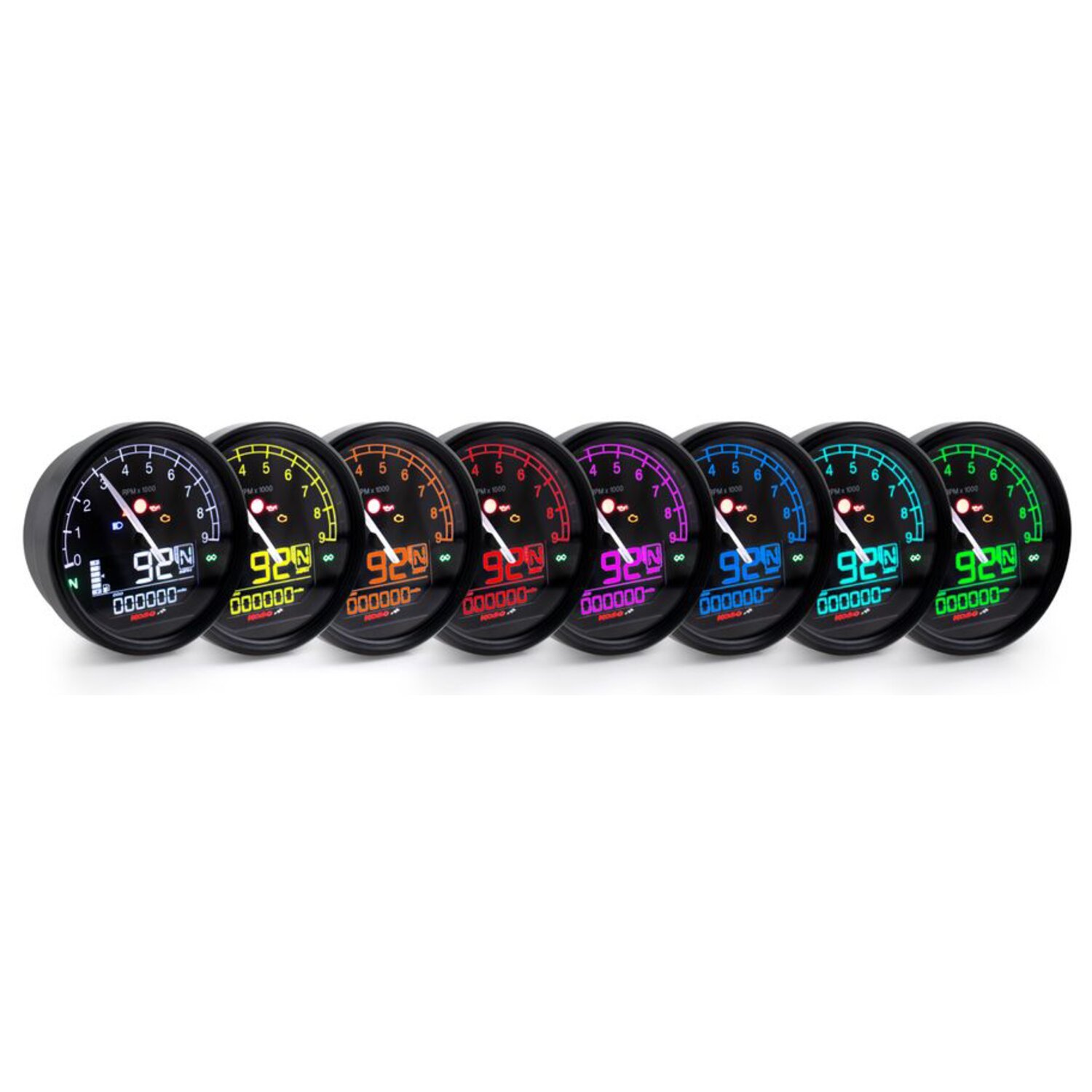 KOSO, D80 TNT-05 HD Speedometer/Tachometer