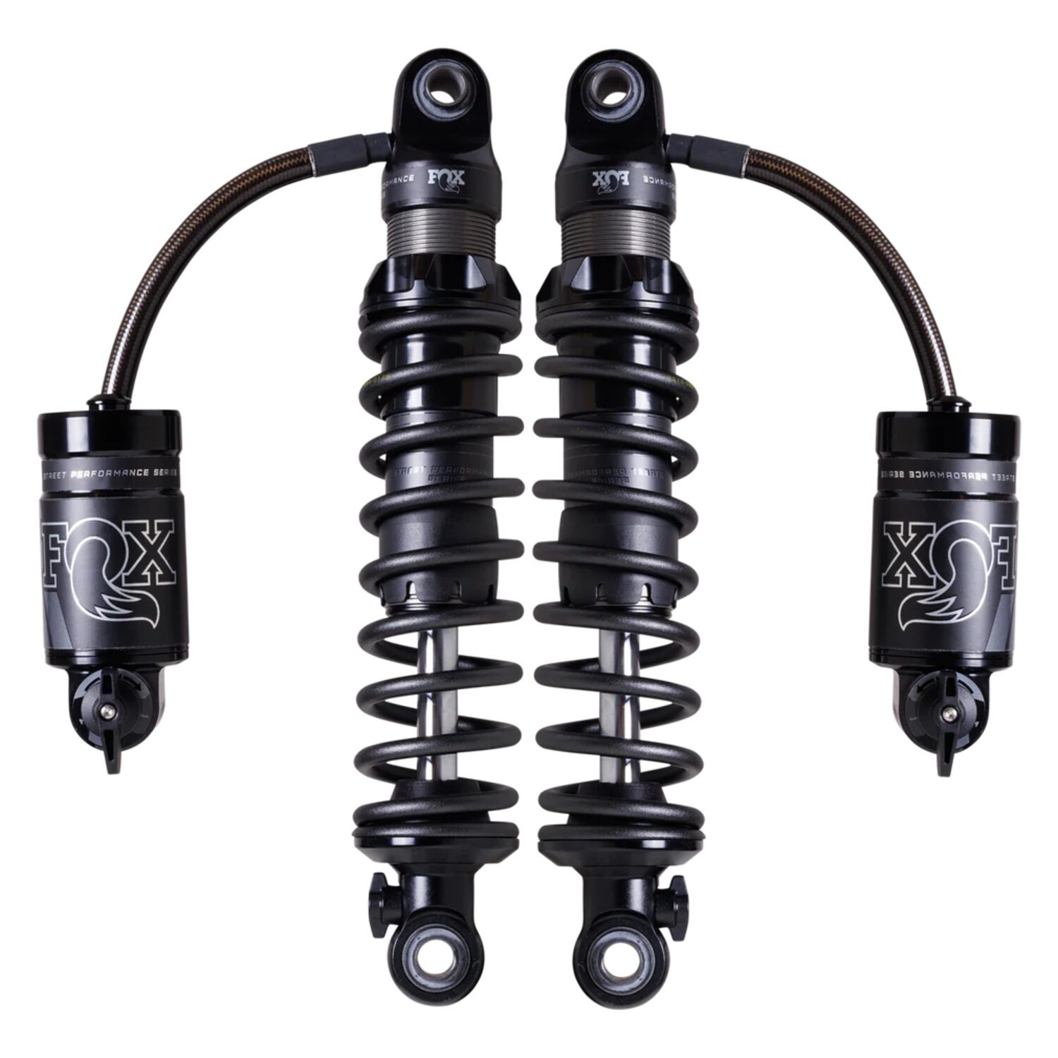Fox Factory, QS3-QSR remote reservoir shocks. Heavy Duty