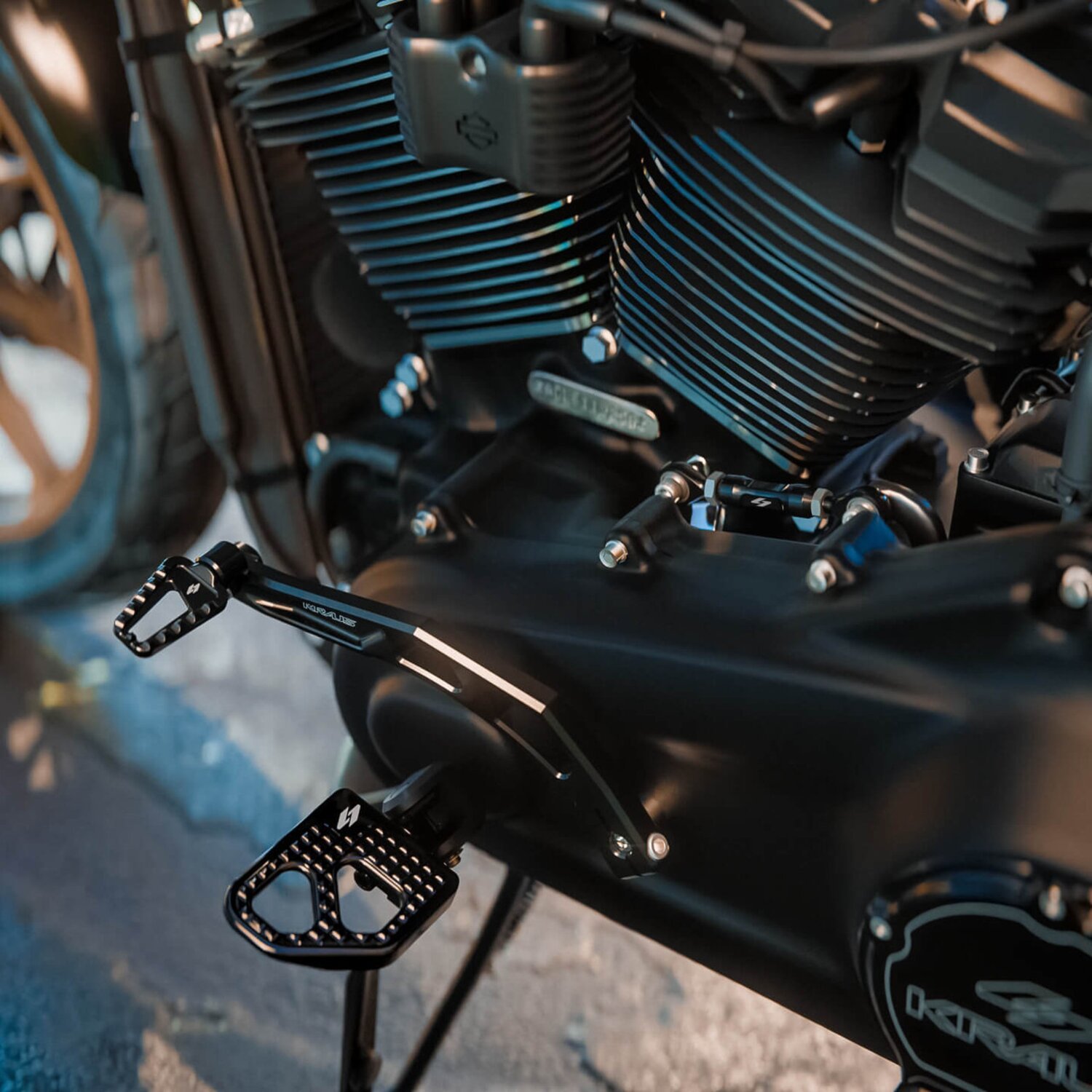 Kraus, SX3 shift lever, Black, Gloss